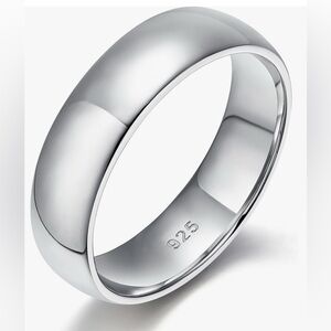 Men’s Sterling Silver Band Ring